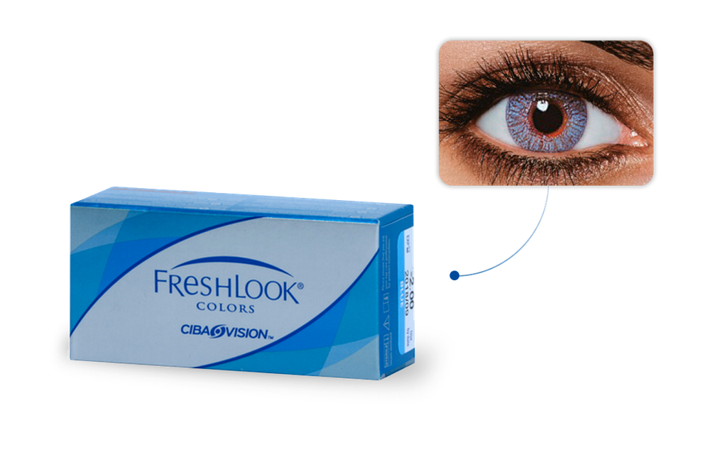 Freshlook ColorBlends Gris Perle 2L